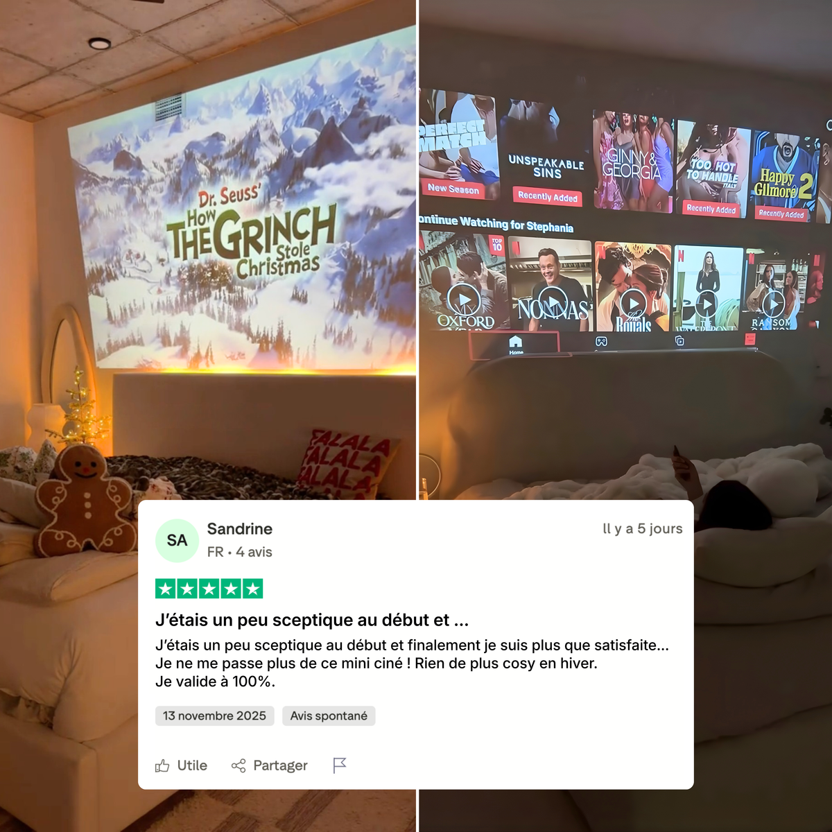 Projecteur portable FHD