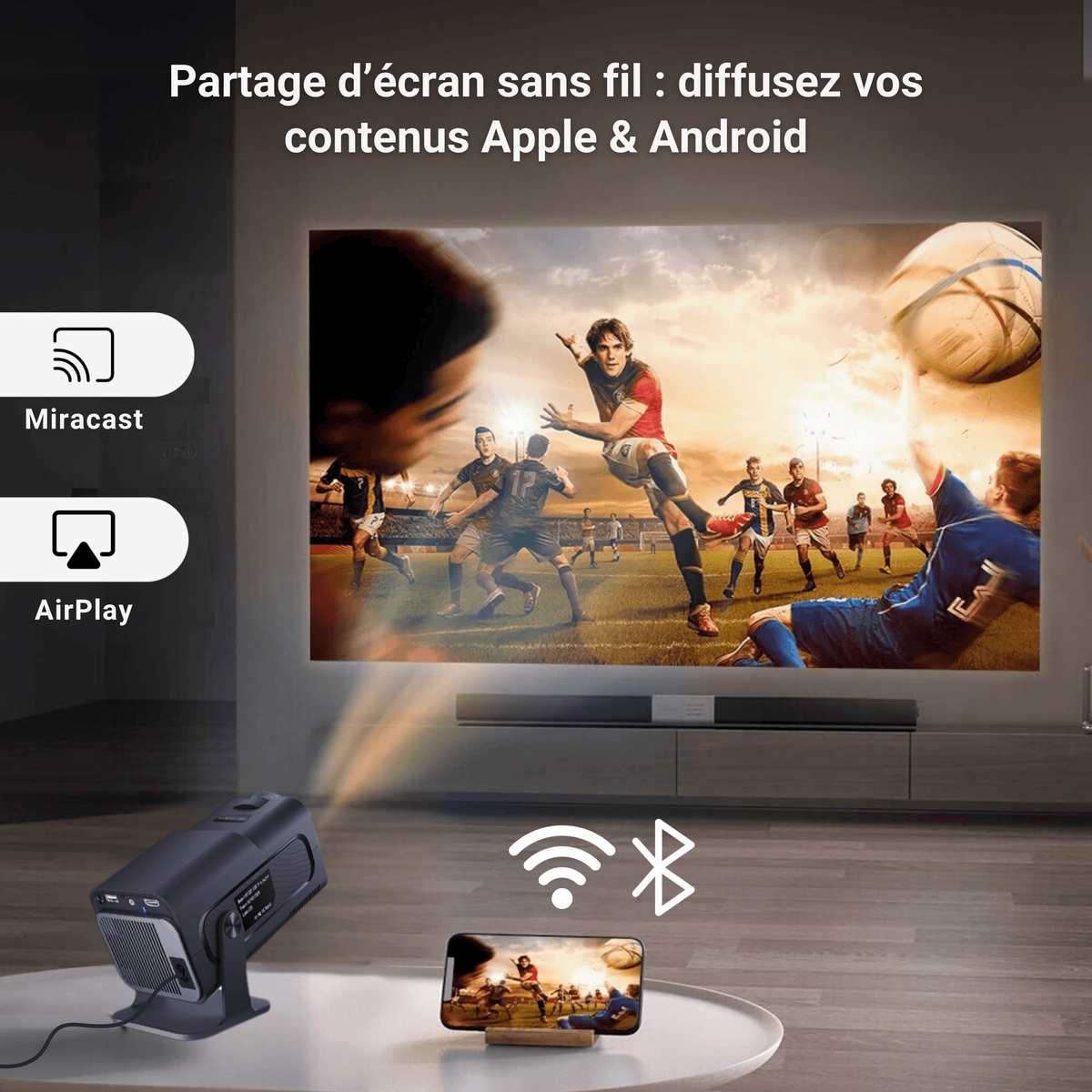 Projecteur portable FHD